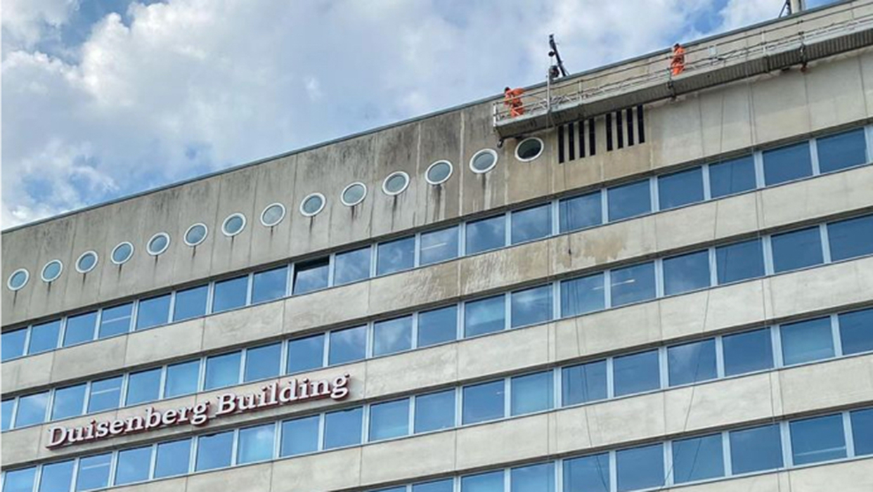 Gevelreiniging Duisenberg Building